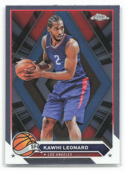 2023-24 Topps Chrome #93 Kawhi Leonard 17765