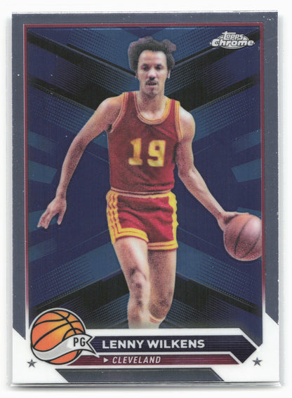 2023-24 Topps Chrome #25 Lenny Wilkens 17769