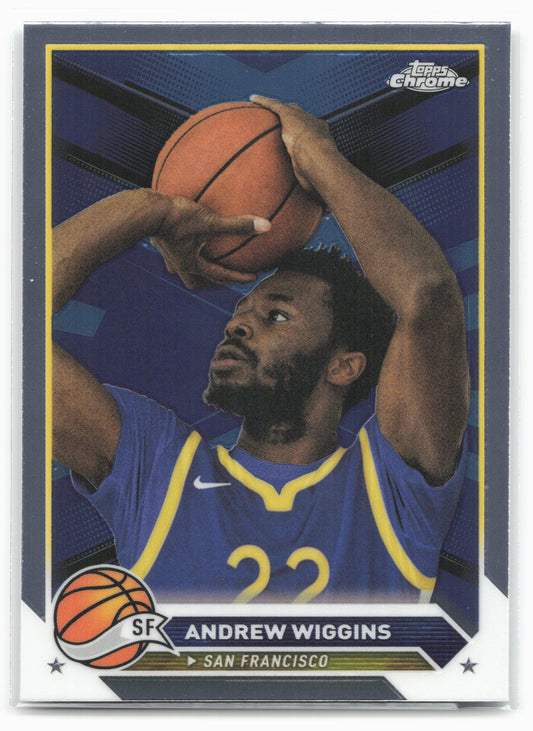 2023-24 Topps Chrome #28 Andrew Wiggins 17772