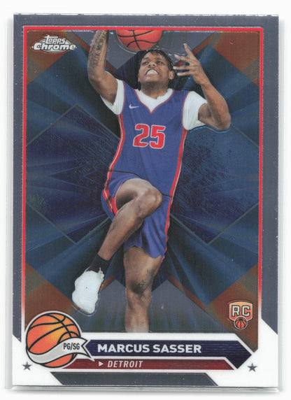 2023-24 Topps Chrome #140 Marcus Sasser 17774