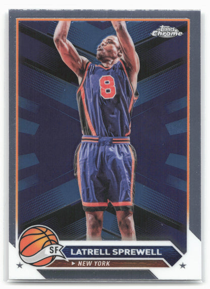 2023-24 Topps Chrome #40 Latrell Sprewell 17775