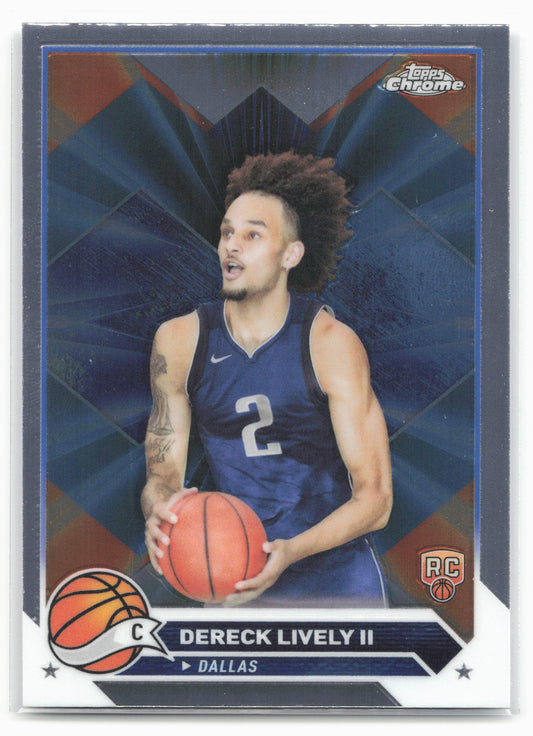 2023-24 Topps Chrome #92 Dereck Lively II 17776