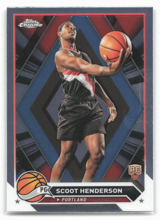2023-24 Topps Chrome #60 Scoot Henderson 17779