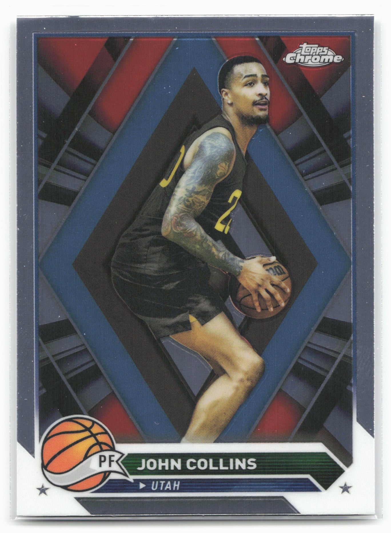 2023-24 Topps Chrome #102 John Collins 17780