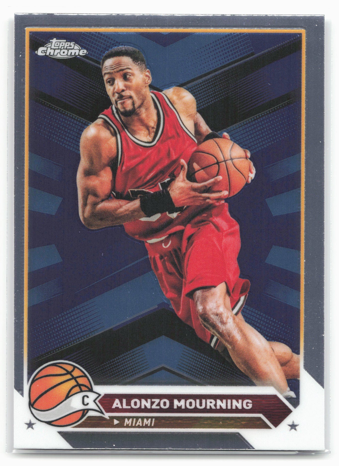 2023-24 Topps Chrome #43 Alonzo Mourning 17782