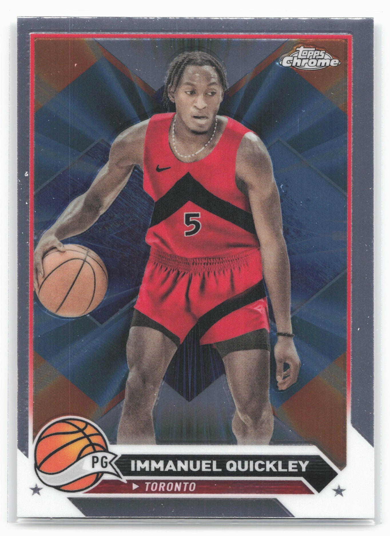 2023-24 Topps Chrome #131 Immanuel Quickley 17783
