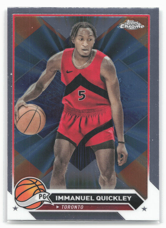 2023-24 Topps Chrome #131 Immanuel Quickley 17783