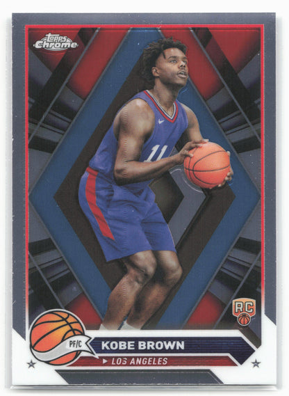 2023-24 Topps Chrome #18 Kobe Brown 17787