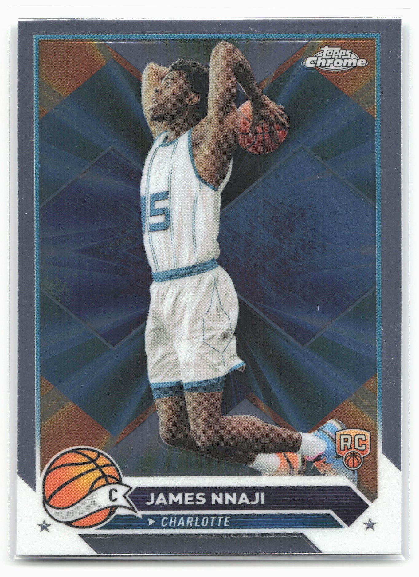 2023-24 Topps Chrome #173 James Nnaji 17789