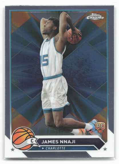 2023-24 Topps Chrome #173 James Nnaji 17789