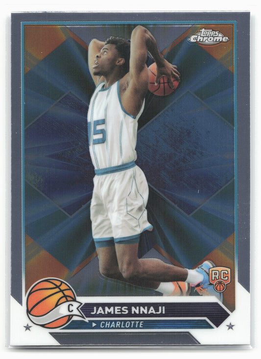 2023-24 Topps Chrome #173 James Nnaji 17789