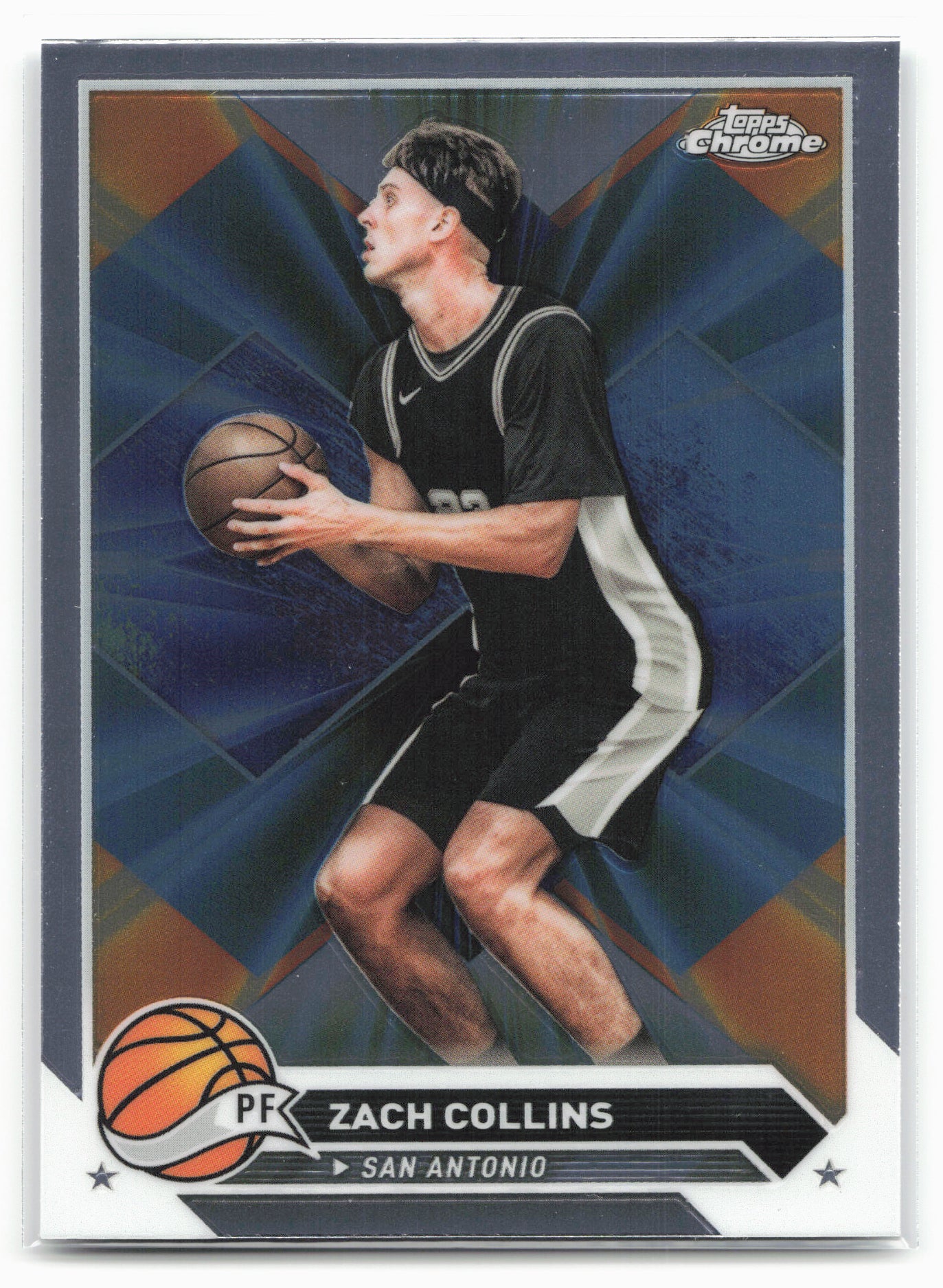 2023-24 Topps Chrome #65 Zach Collins 17794