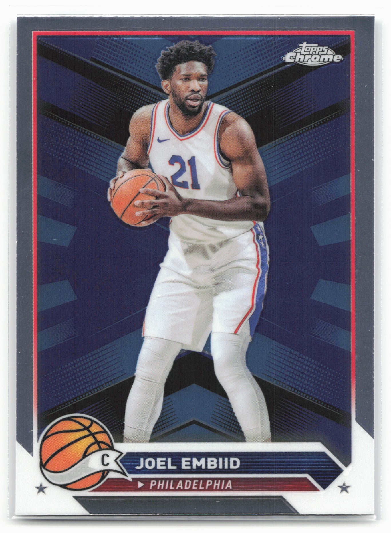 2023-24 Topps Chrome #100 Joel Embiid 17795