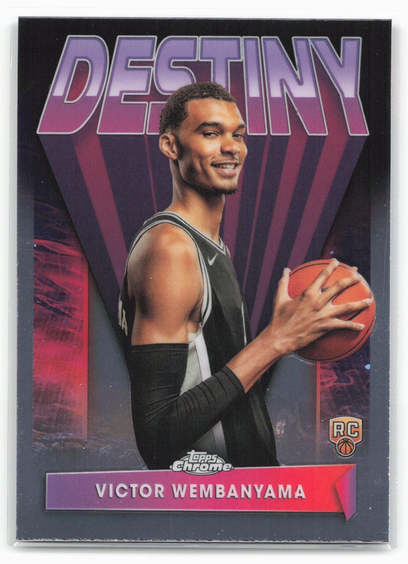 2023-24 Topps Chrome #D-1 Victor Wembanyama Destiny