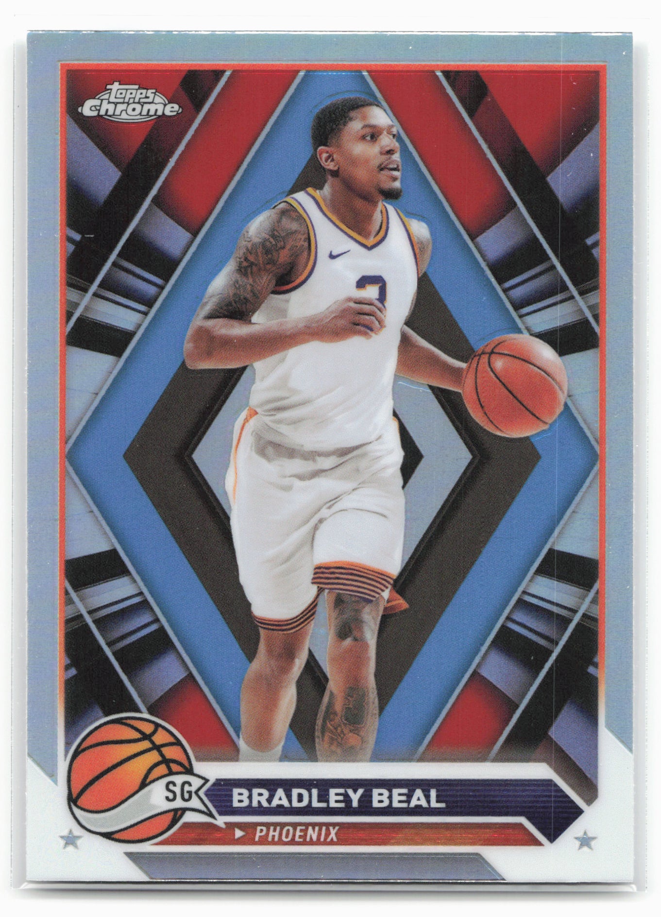 2023-24 Topps Chrome #108 Bradley Beal Refractors