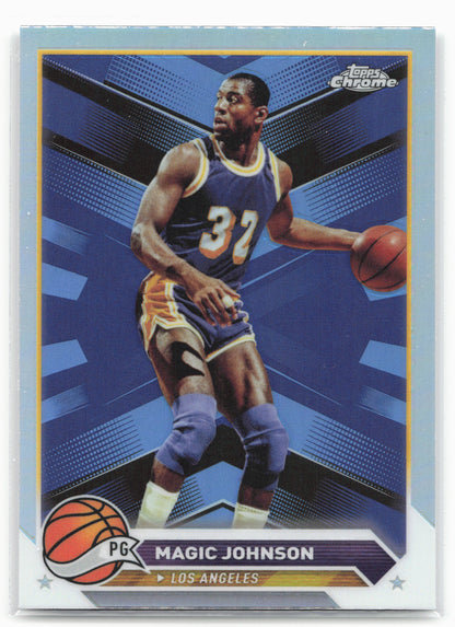 2023-24 Topps Chrome #97 Magic Johnson Refractors