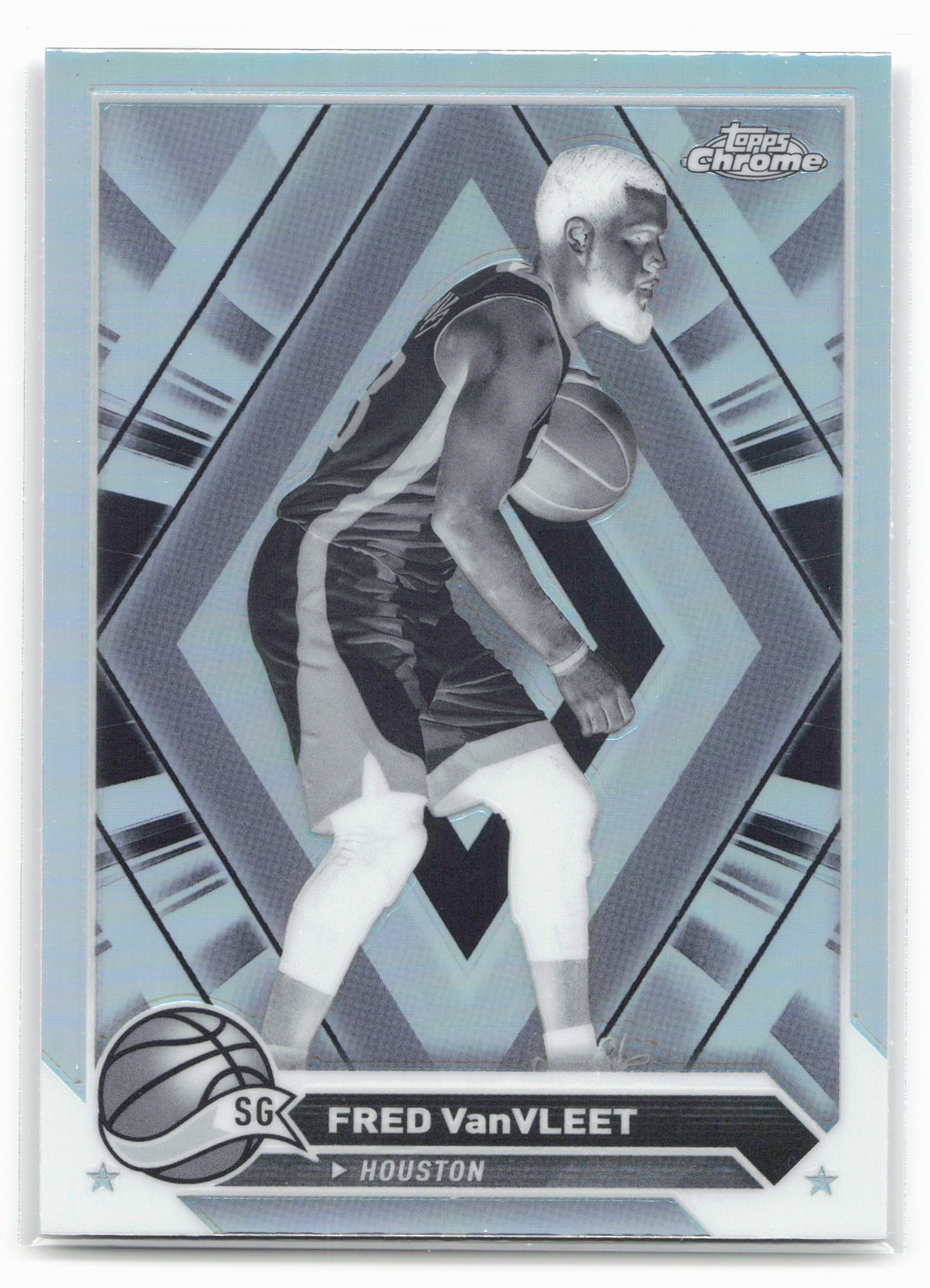 2023-24 Topps Chrome #126 Fred VanVleet Negative Refractors