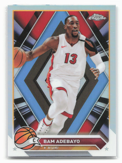 2023-24 Topps Chrome #99 Bam Adebayo Refractors