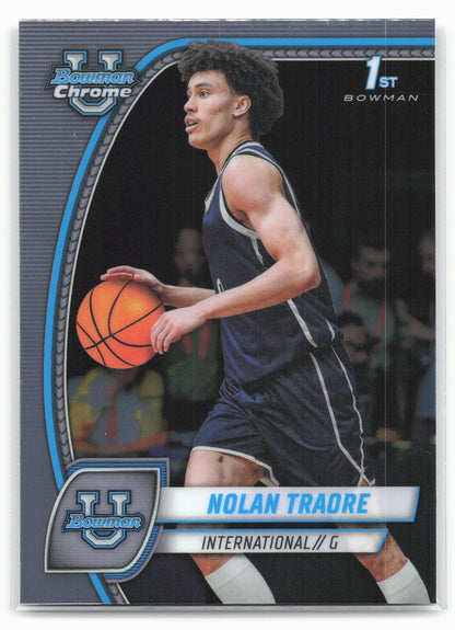 2024-25 Bowman University Chrome #56 Nolan Traore 17847