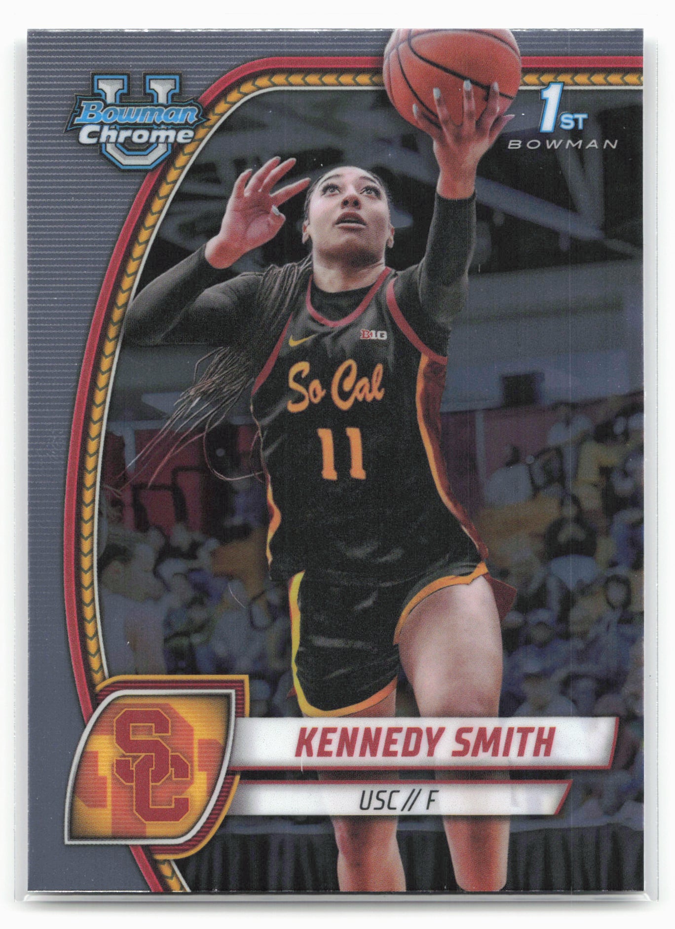 2024-25 Bowman University Chrome #44 Kennedy Smith 17848