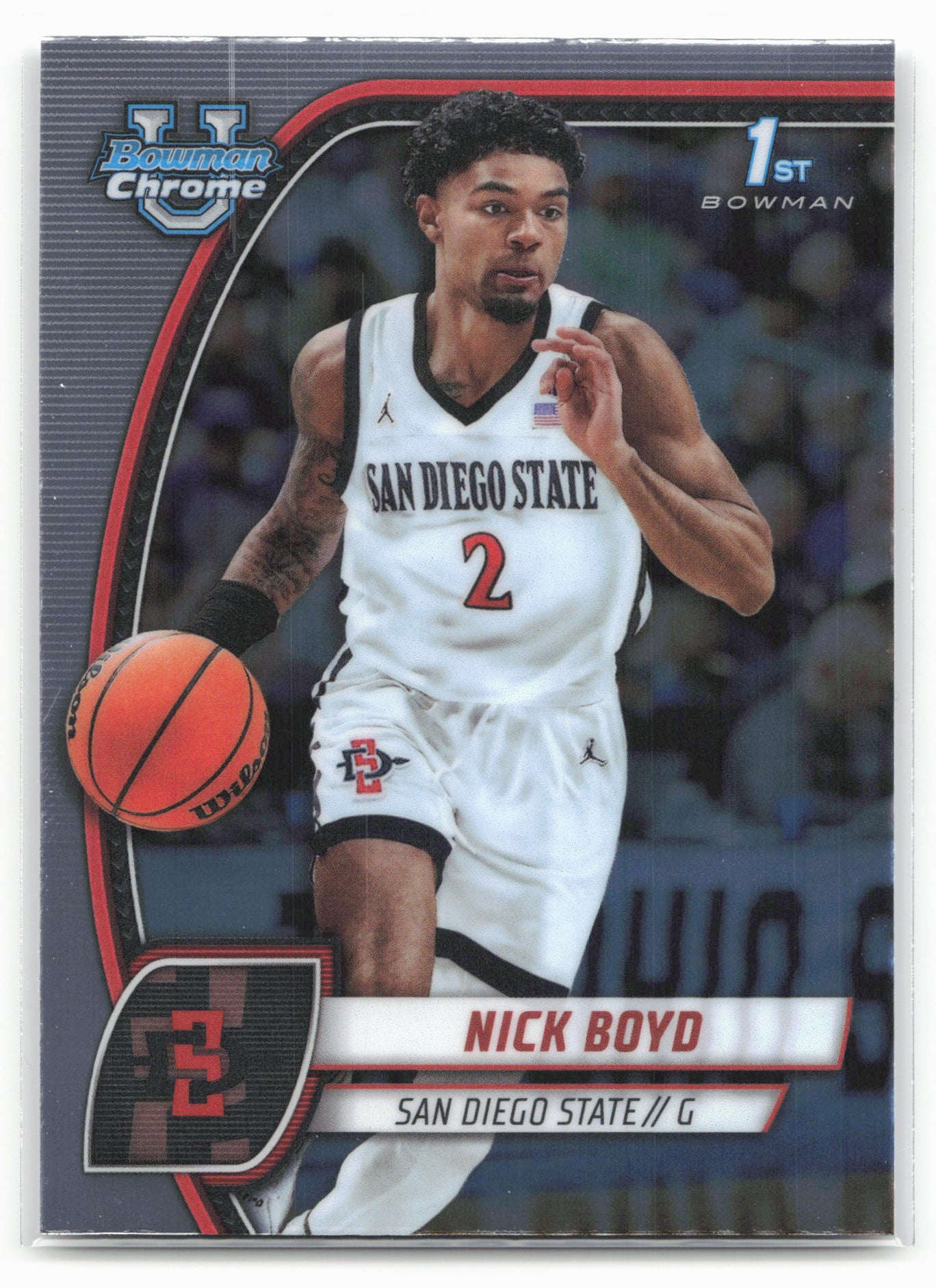 2024-25 Bowman University Chrome #73 Nick Boyd 17853