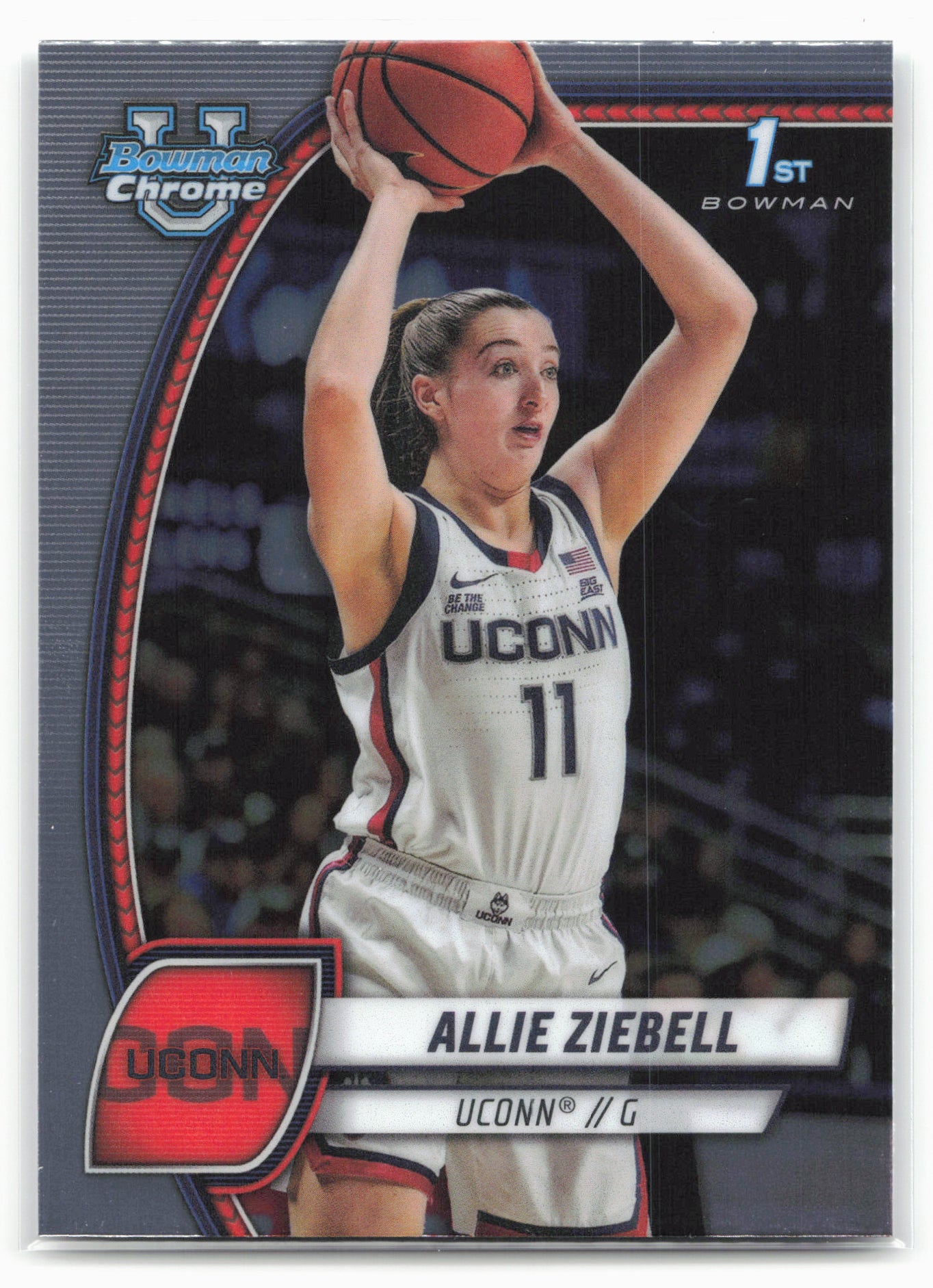 2024-25 Bowman University Chrome #5 Allie Ziebell 17857
