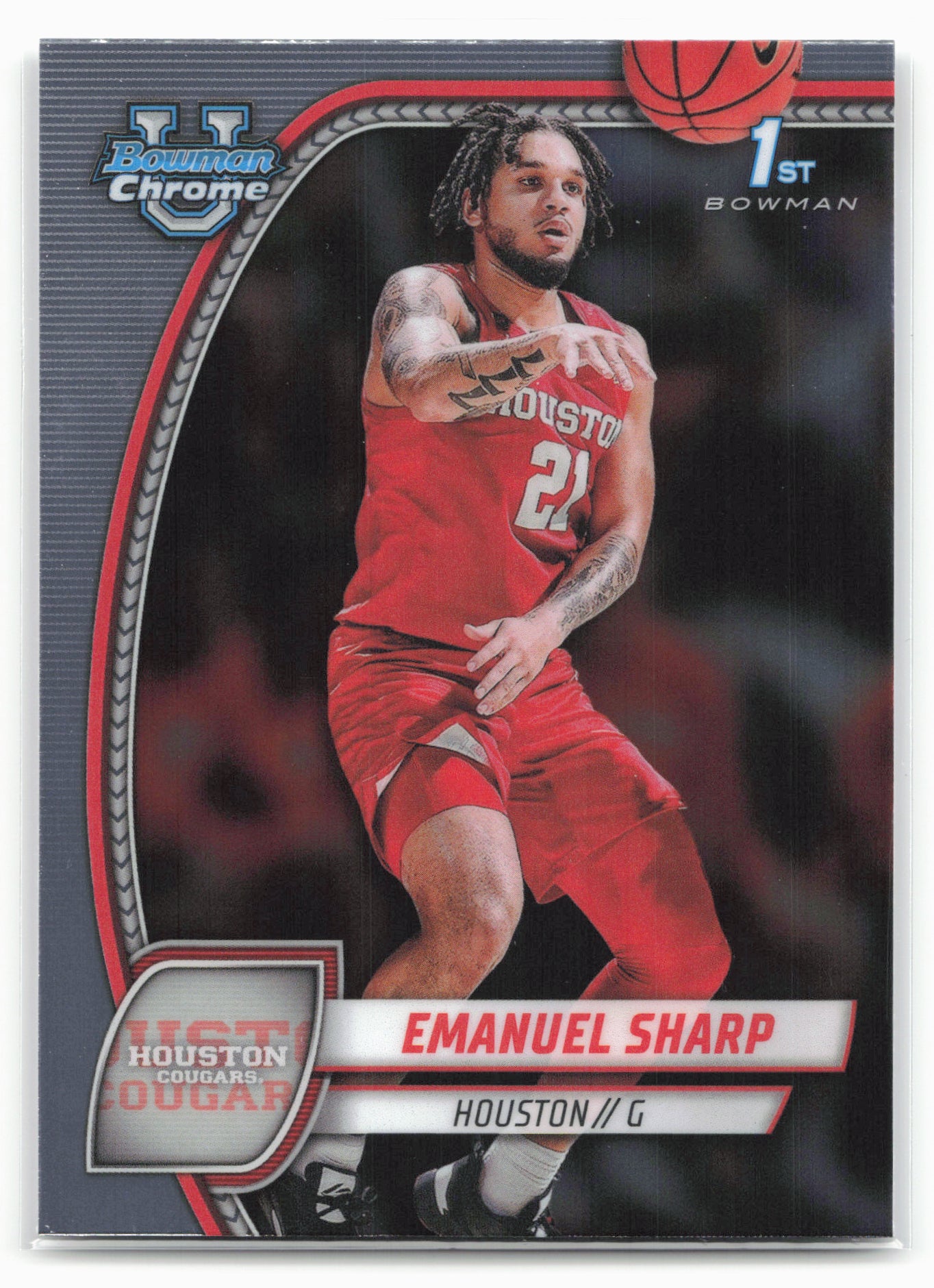 2024-25 Bowman University Chrome #23 Emanuel Sharp 17859