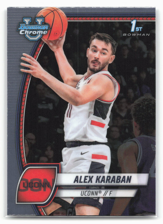2024-25 Bowman University Chrome #100 Alex Karaban 17870
