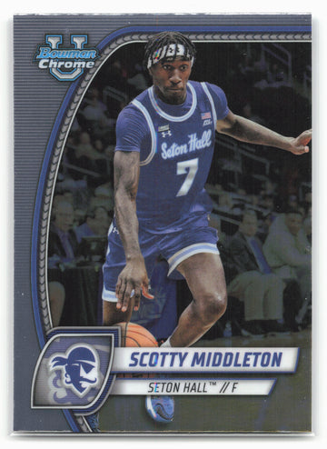 2024-25 Bowman University Chrome #94 Scotty Middleton 17871