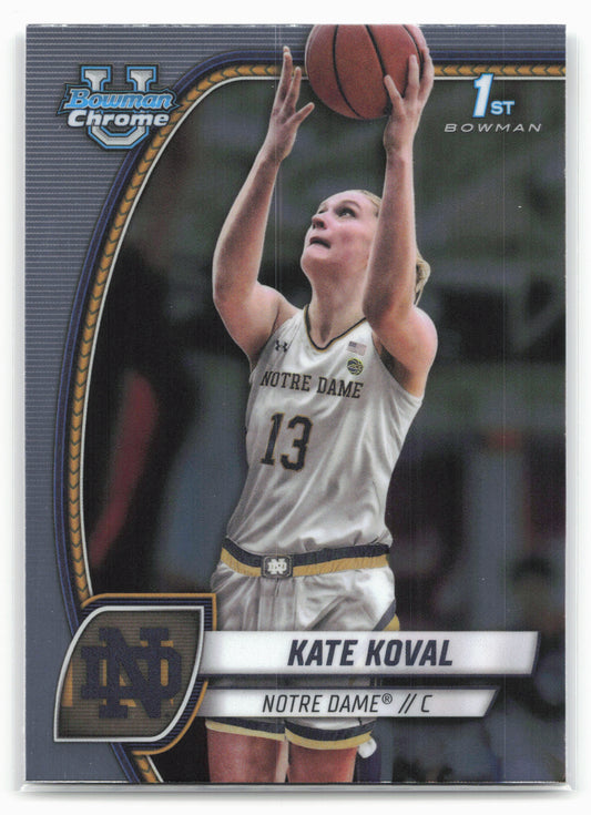 2024-25 Bowman University Chrome #42 Kate Koval 17876