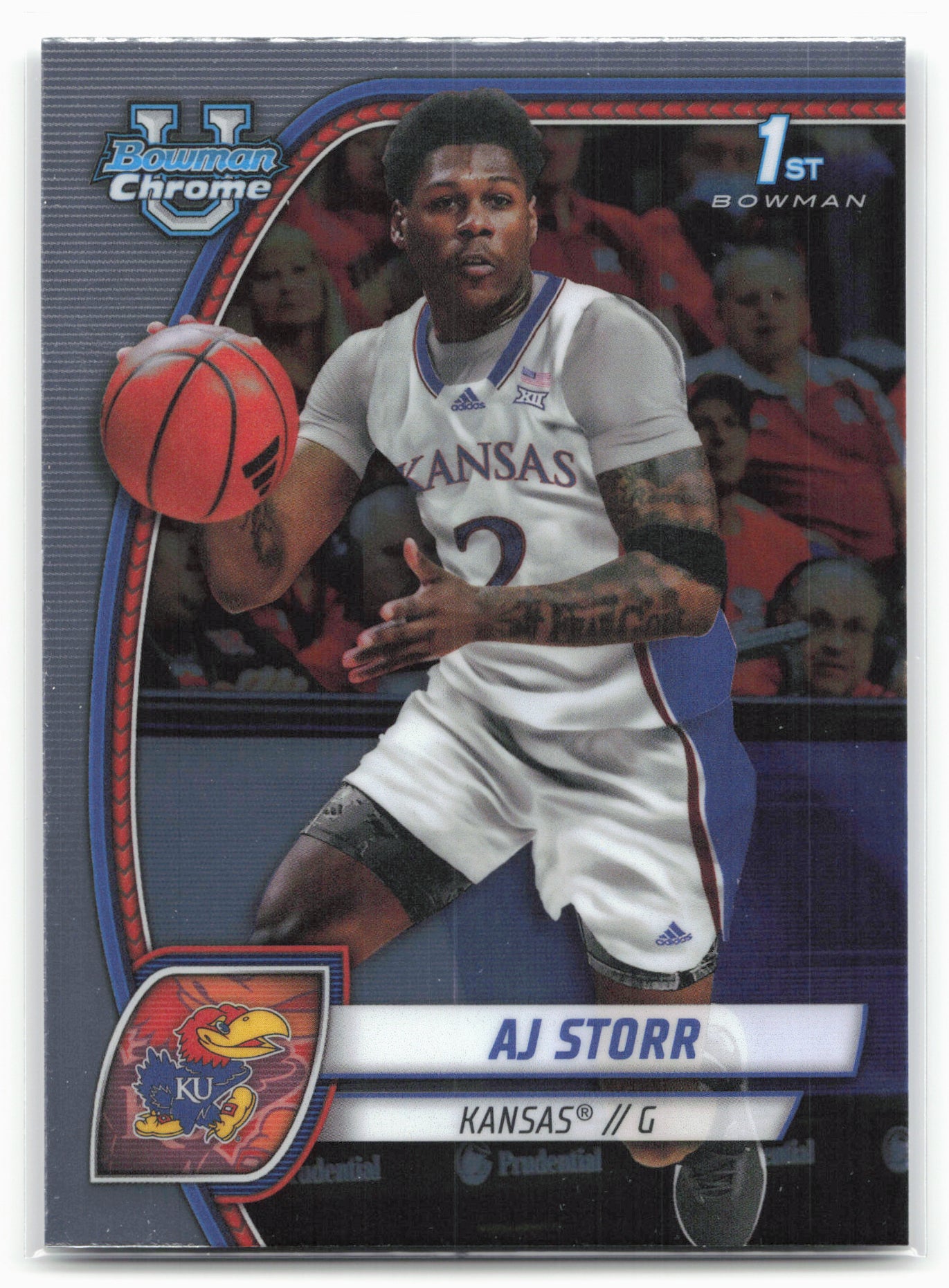 2024-25 Bowman University Chrome #4 AJ Storr 17883