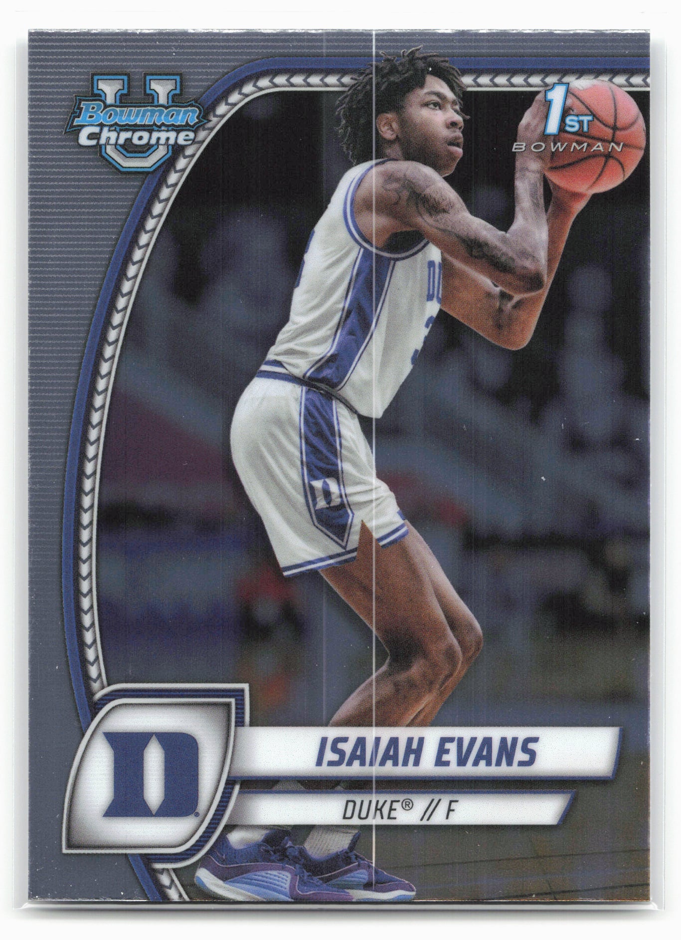 2024-25 Bowman University Chrome #27 Isaiah Evans 17885