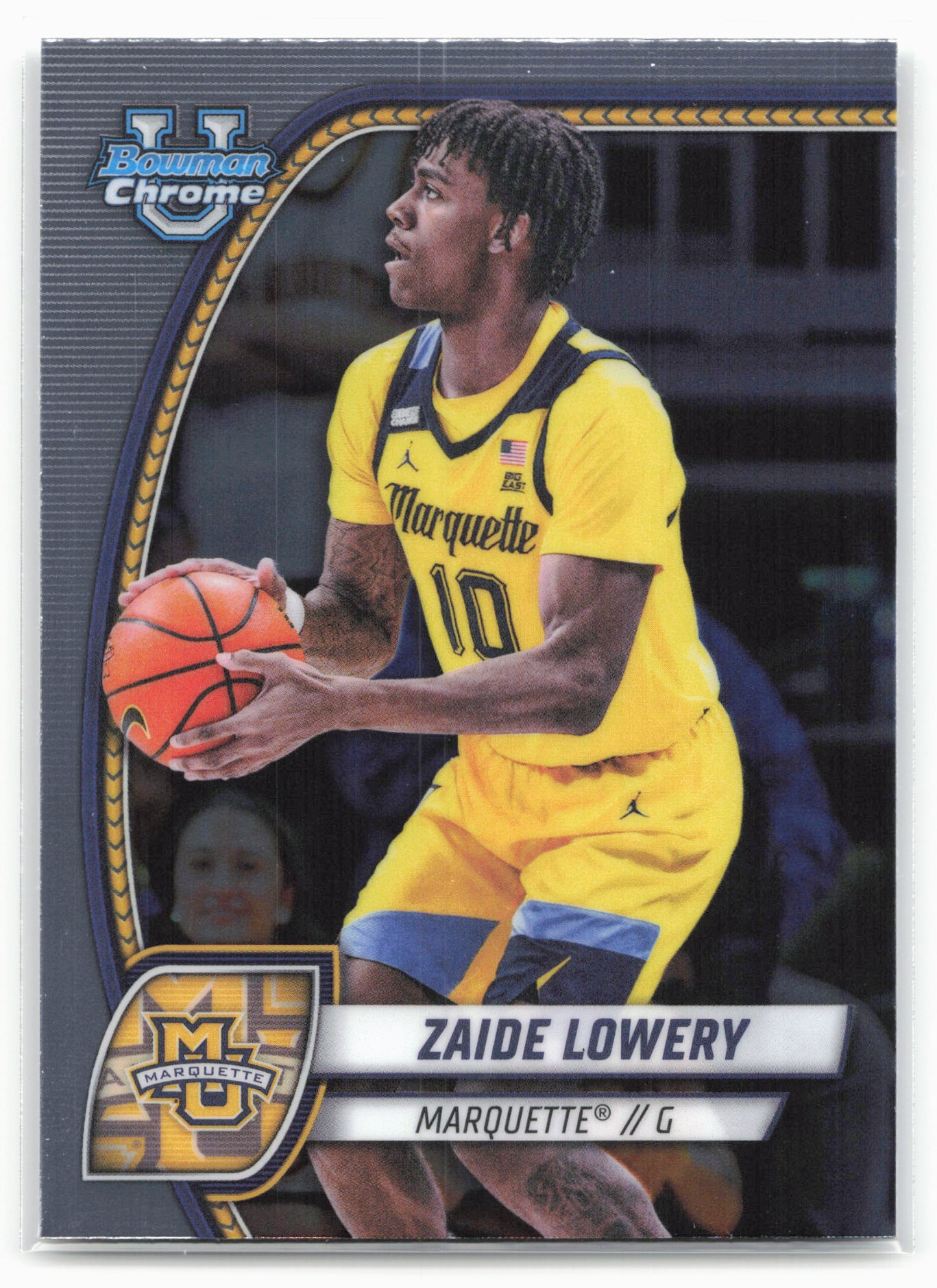2024-25 Bowman University Chrome #90 Zaide Lowery 17891