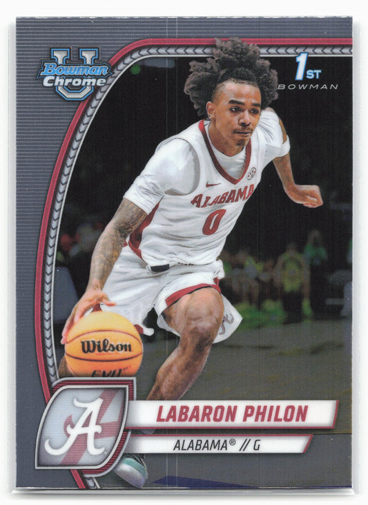 2024-25 Bowman University Chrome #49 Labaron Philon 17894