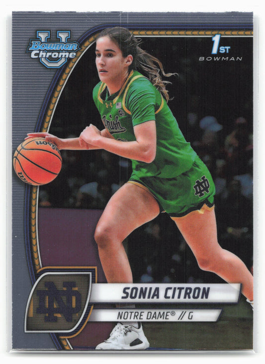 2024-25 Bowman University Chrome #64 Sonia Citron 17895