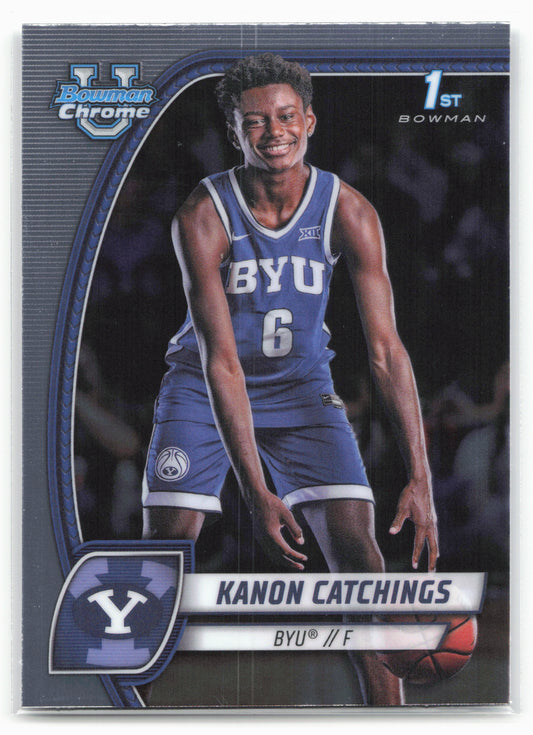 2024-25 Bowman University Chrome #40 Kanon Catchings 17897