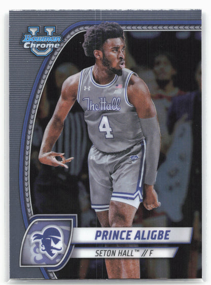 2024-25 Bowman University Chrome #82 Prince Aligbe 17905