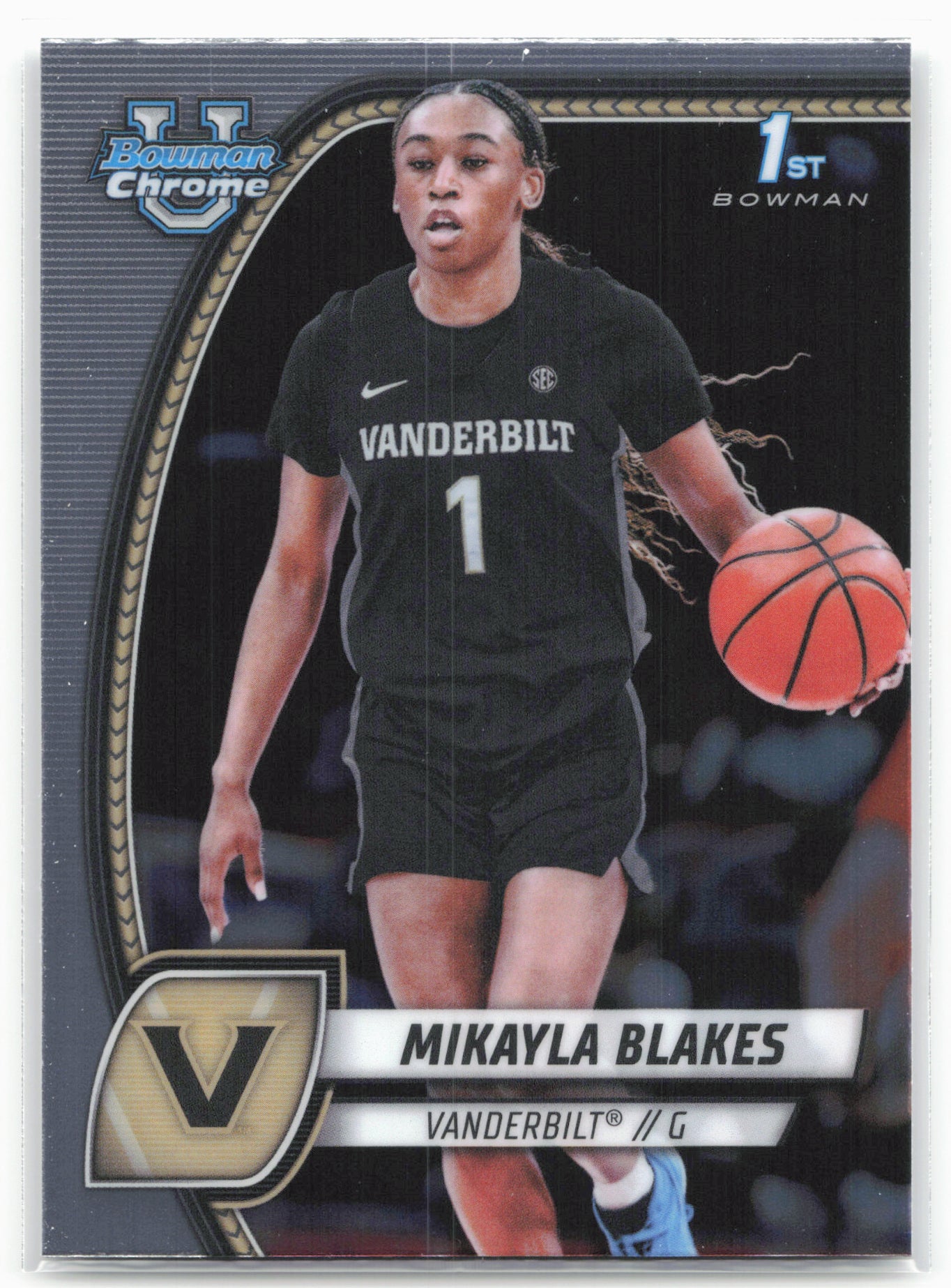2024-25 Bowman University Chrome #55 Mikayla Blakes 17907