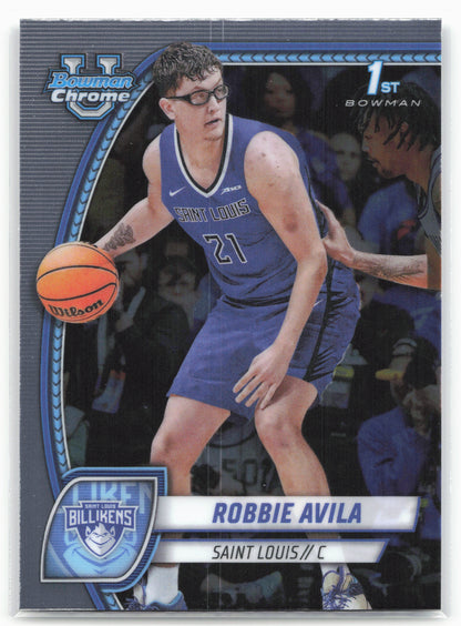 2024-25 Bowman University Chrome #61 Robbie Avila 17908