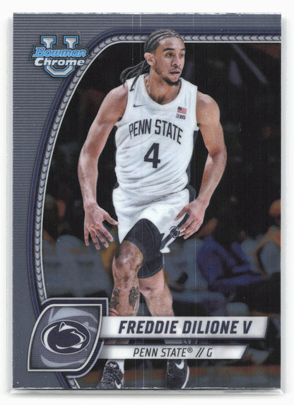 2024-25 Bowman University Chrome #96 Freddie Dilione 17915
