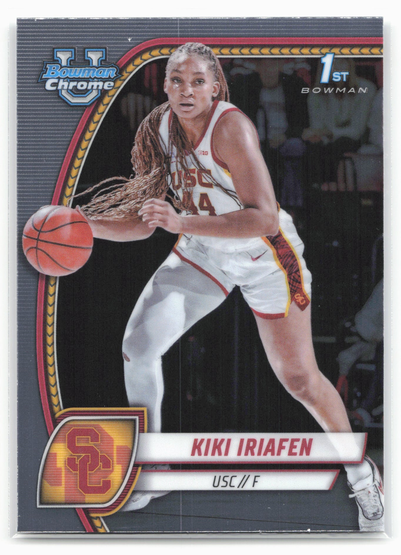 2024-25 Bowman University Chrome #47 Kiki Iriafen 17918