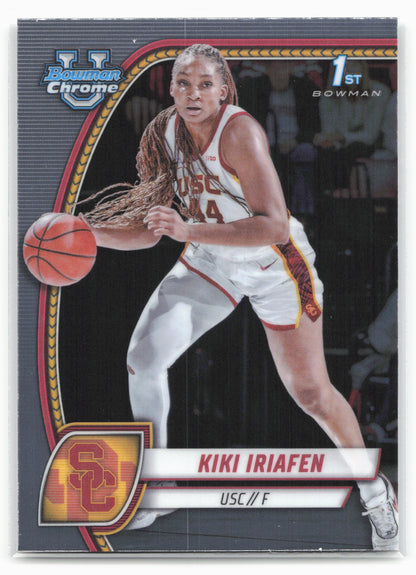 2024-25 Bowman University Chrome #47 Kiki Iriafen 17918