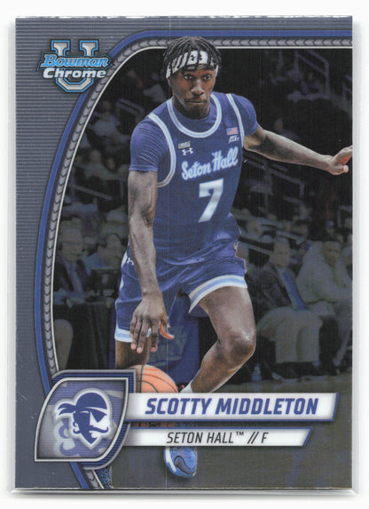 2024-25 Bowman University Chrome #94 Scotty Middleton 17922