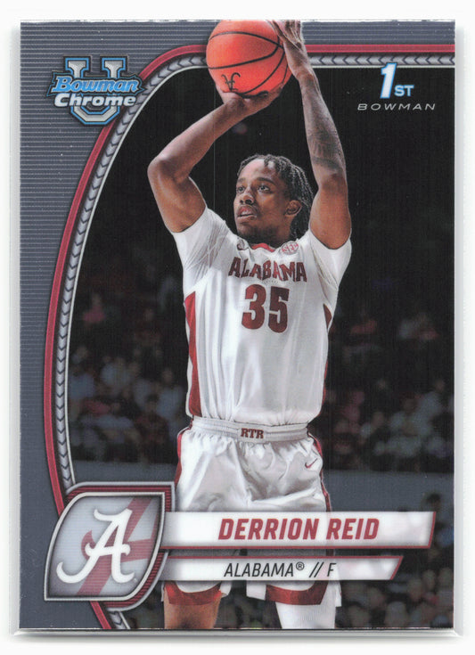 2024-25 Bowman University Chrome #20 Derrion Reid 17924