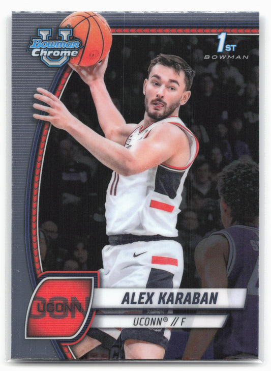 2024-25 Bowman University Chrome #100 Alex Karaban 17925