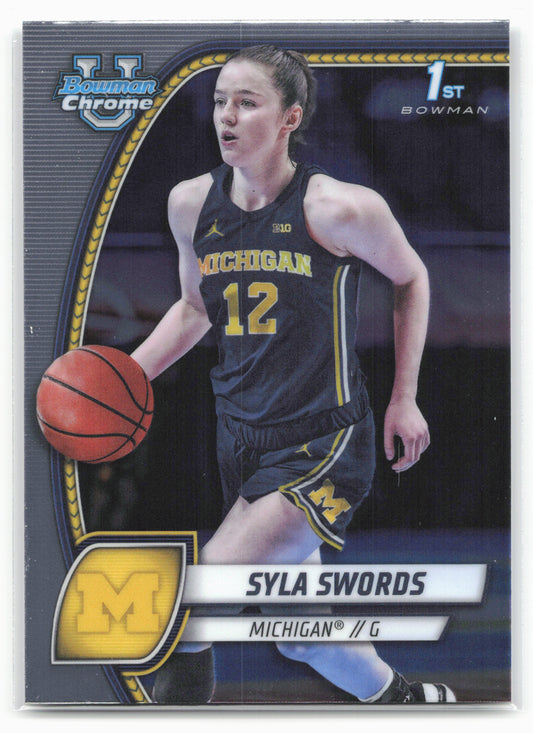 2024-25 Bowman University Chrome #65 Syla Swords 17928