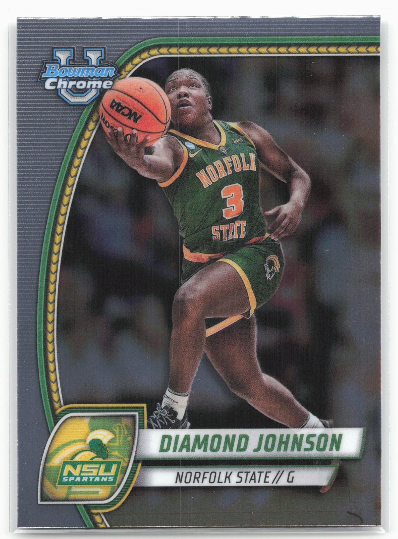 2024-25 Bowman University Chrome #86 Diamond Johnson 17929