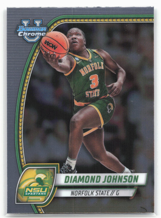 2024-25 Bowman University Chrome #86 Diamond Johnson 17929