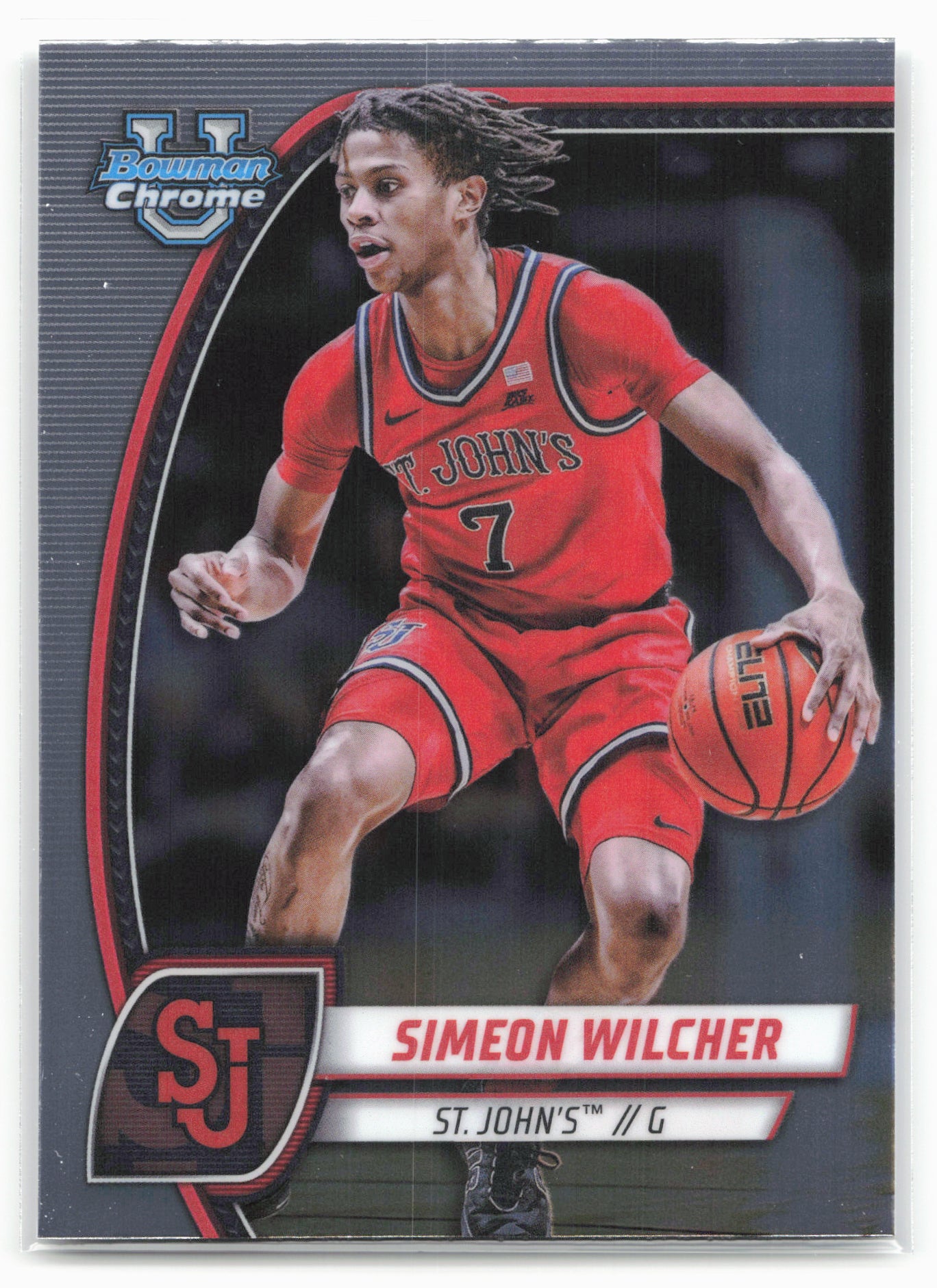 2024-25 Bowman University Chrome #71 Simeon Wilcher 17930