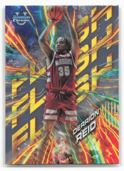 2024-25 Bowman University Chrome #FL-4 Derrion Reid Flash